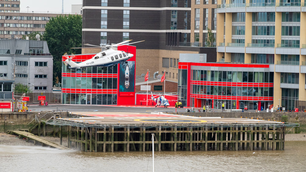 London's heliport