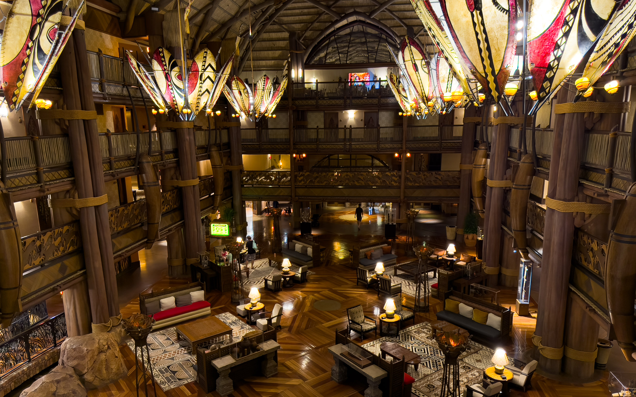 Animal Kingdom Lodge Jambo House Lobby