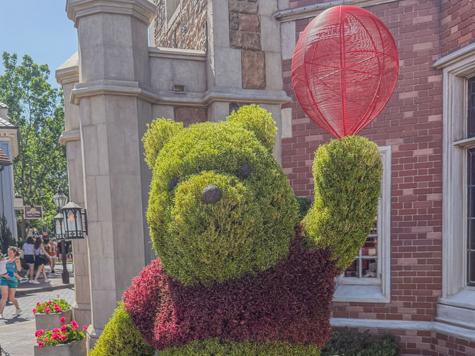 Pooh Bear at EPCOT